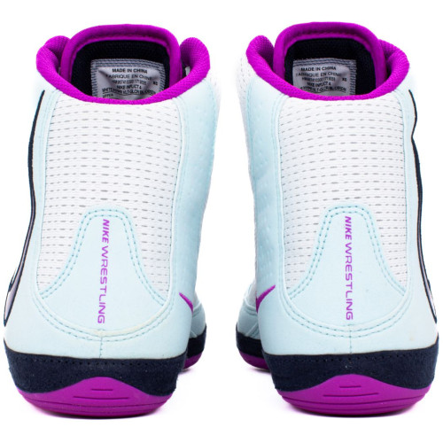 Wrestling Shoes Nike Inflict 4 WHITE/HYPER VIOLET-GLACIER BLUE